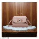 PU Sling Bag for Women, Pink