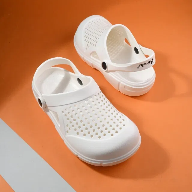 Clogs for Men (White, 7)