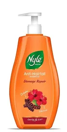 Nyle Naturals Damage Repair Anti-Hairfall Orange pump Shampoo 800 ml