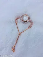 Feminine Fancy Diamond Watch Bracelets