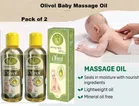 Austro Labs Olivol Baby Massage Oil (100 ml, Pack of 2)