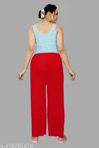 Palazzos for Women, Pack of 3 