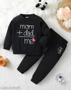 Hosiery Cotton Full Sleeves T-Shirt with Pant Clothing Set for Kids 