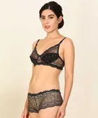 Pibu वीमेन कॉटन ब्रा पैंटी सेट 