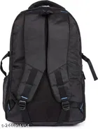 Polyester Backpack for Men & Women, Black