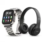 Combo: P47 Headphones & T800 Ultra Smartwatch