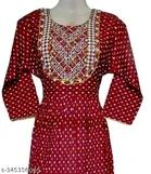 Naira Cut Cotton Printed Kurti for Women 