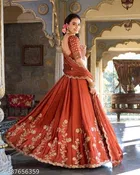 Embroidered Lehenga Choli for Women 