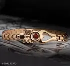 Gold Trishula Bracelet for Men