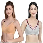 Polycotton Feeding Bra for Women 
