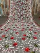 Embroidered Punjabi Net Floral Sewing & Embroidery 