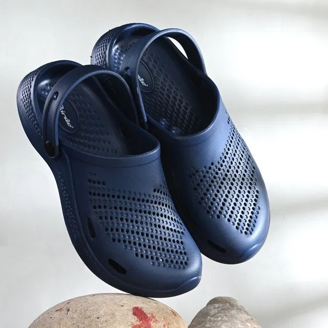 Clogs for Men (Navy Blue, 6)