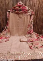 Embroidered Unstitched Suit for Women 