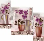 MDF 3 Pcs Designer Wall Painting for Home & Office 