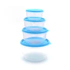 DREAM HOME Tummy Time Container (Pack of 4) Color may vary