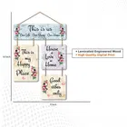 KC Arts happy place home Wall hanging 8x10inch