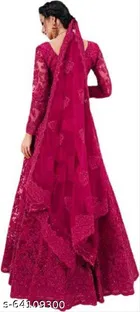 Cotton Blend Lehenga Choli for Women 