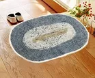 Cotton Doormats Multicolor 13x20 inch [Pack of 4]