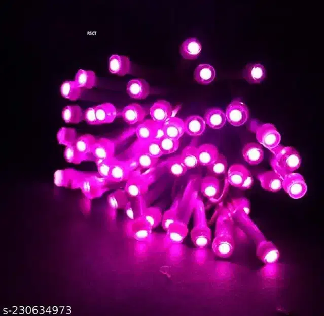 LED String Lights (Pink, 15 m)