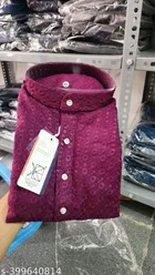Embellished Waist Kurta for Men 