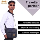 Polyester Small Messenger Crossbody Bag for Men 
