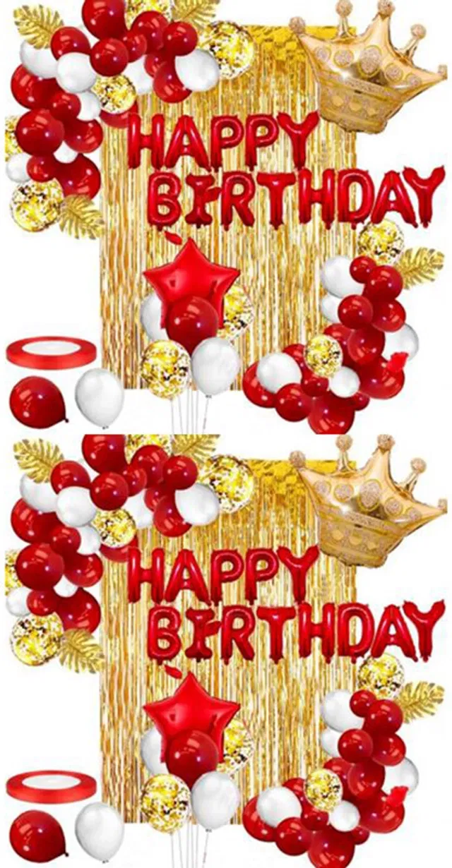 Party Decoration Kits (Multicolor, Set of 48)