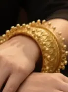 Samridhi Princess Viral Golden Bangle Pack of 2