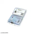 Plastic Business Card Holder, Transparent