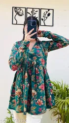 Cotton Short Kurti for Women, Pack of 2 
