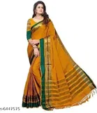 Cotton Solid Saree for Women 