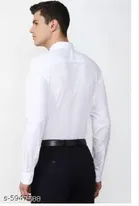 Cotton Blend Solid Full Sleeves Shirt for Men 