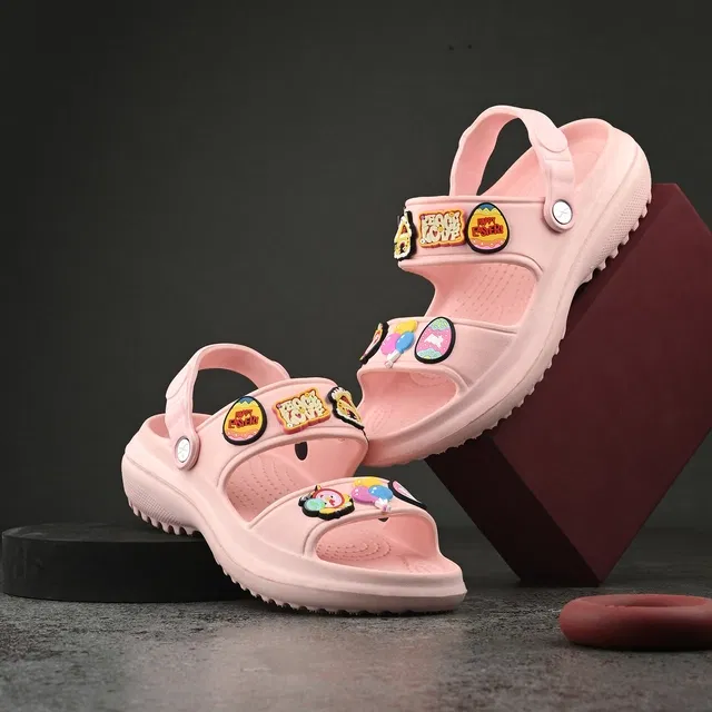 Clogs for Women (Peach, 6)
