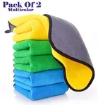 Microfiber Thick Lint & Streak-Free Multipurpose Cleaning Clothes 