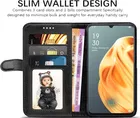 OPPO F15 Artificial Leather Mobile Flip Cover 