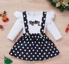 Crepe Printed Clothing Set for Girls 