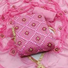 Chanderi Cotton Unstitched Dress Material for Women 