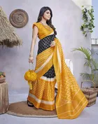 Art Silk Printed Saree for Women 