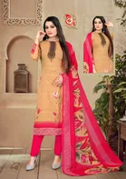 वीमेन अन्स्टिचड ड्रेस मटेरियल सूट 