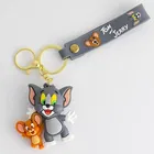 Tom and Jerry Keychain with Hook for Mens Women, Pack Of 1