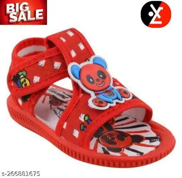 LifeO Sandals for Kids (Red, 18-24 Months)