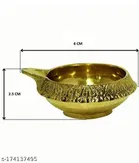 Brass Designer Diya 