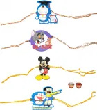 Plastic Cartoon PVC Plastic Rakhi for Kids 