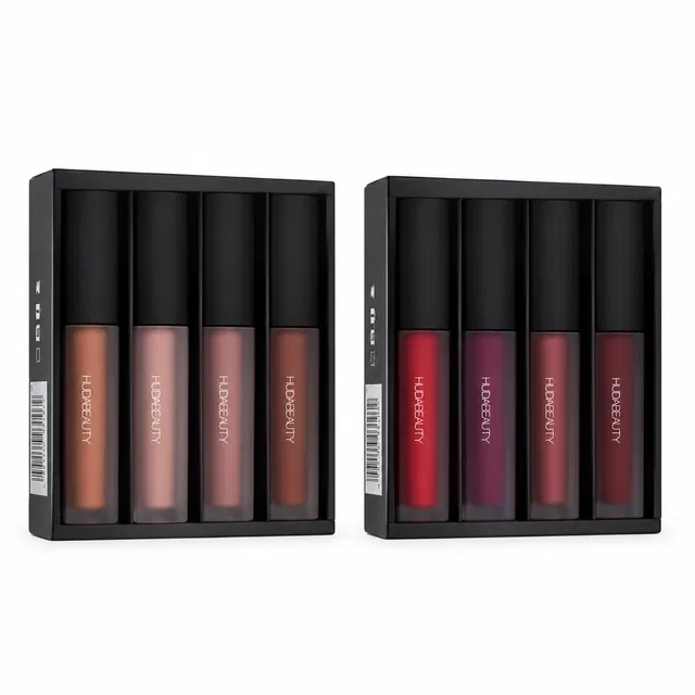 Liquid Matte Lipstick, Multicolor [Pack of 8]