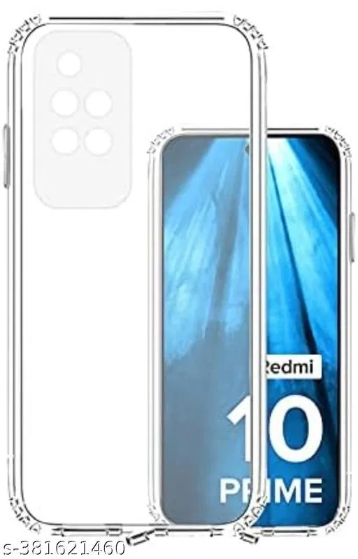 Silicone Mobile Cover for REDMI 10 Prime (Multicolor)