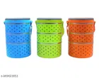 Plastic 3 Layer Lunch Box 