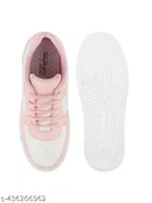 Colorblocked Synthetic Sneakers for Girls 
