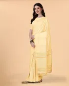 Cotton Embroideried Saree for Women 