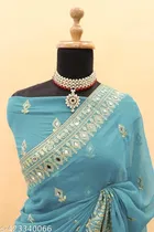 Blue Saree for Women 