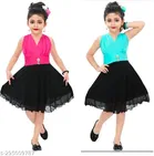 Net Frock for Girls 