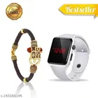 Digital Watch for Boys & Girls with Kada 